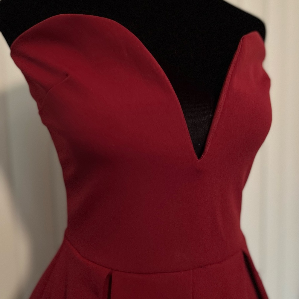 Red-wine romper